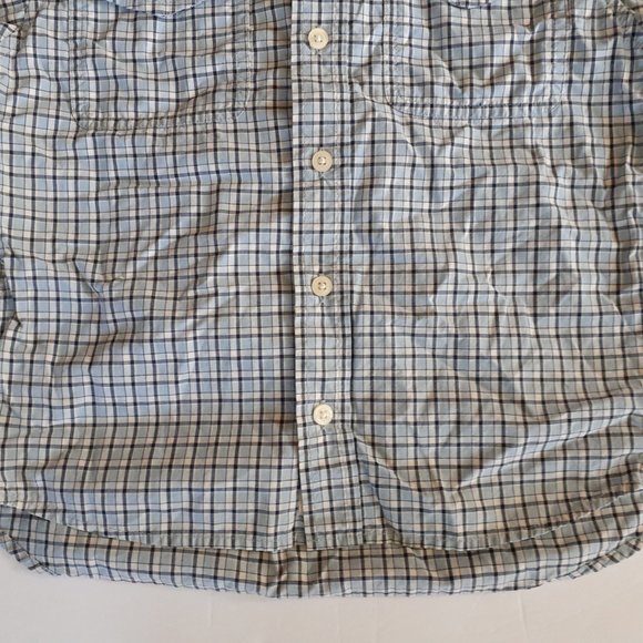 Oshkosh Boys Shirt Button Down Blue Long Sleeve Size 7 - Picture 4 of 12